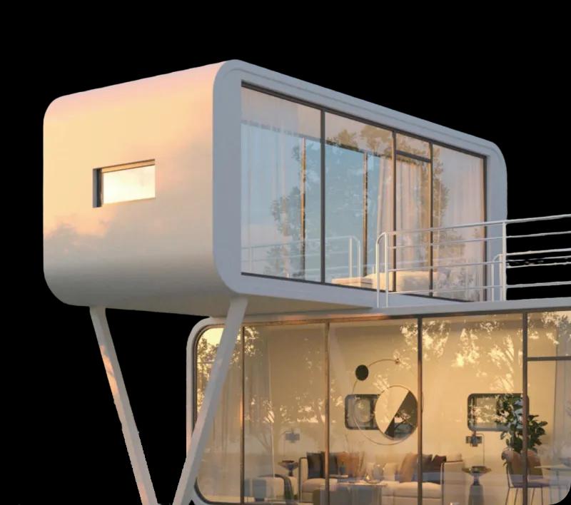 Apple cabins