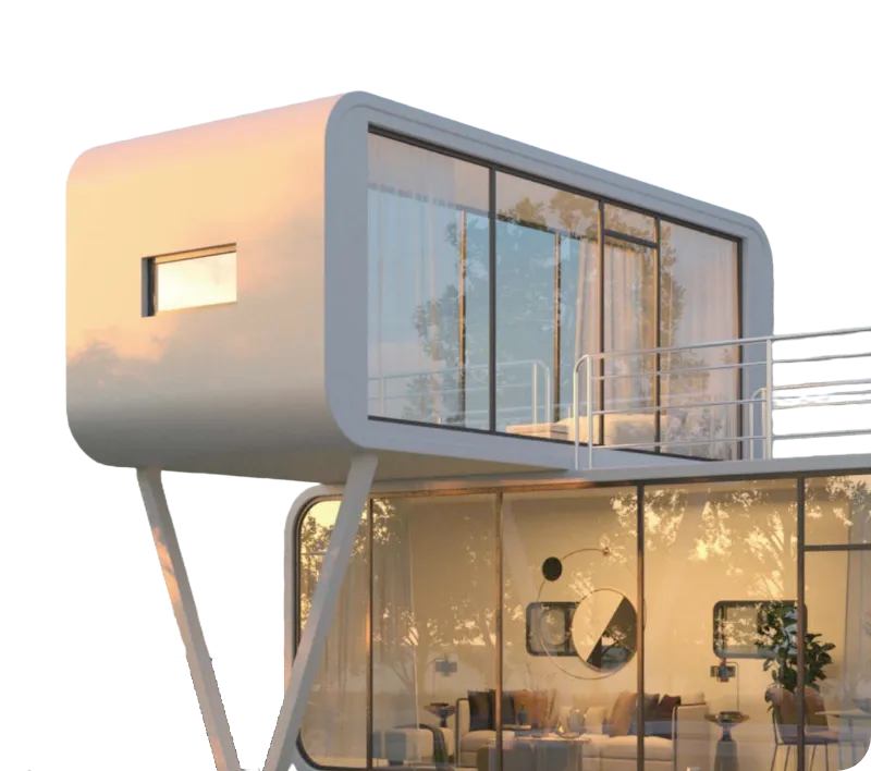 Apple cabins
